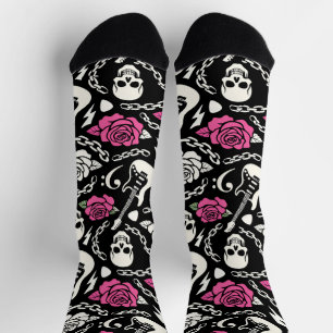 Calcetín Crew Rockwave Rosa