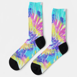 Calcetín multicolor Tie Dye