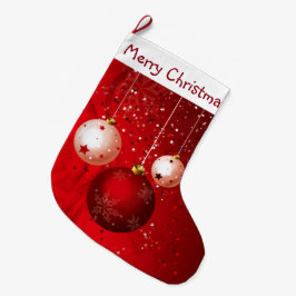 Calcetín Navideño Grande Adornos