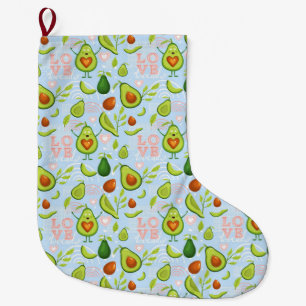 Calcetín Navideño Grande Aguacate
