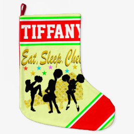 CALCETÍN NAVIDEÑO GRANDE ALMACENAMIENTO PERSONALIZADO DE NAVIDADES DE LIDER