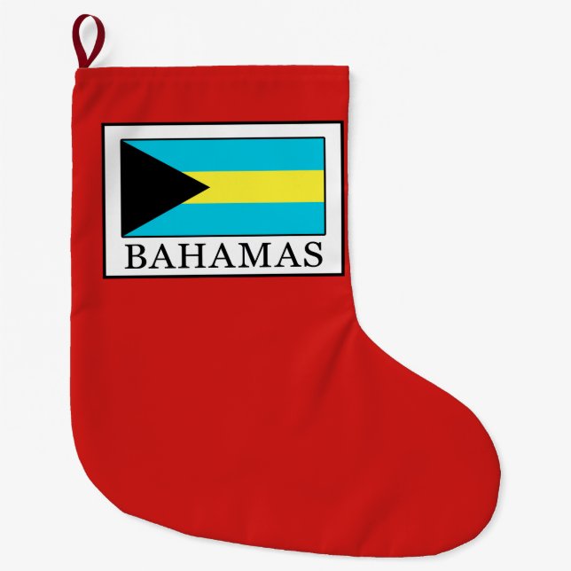 Calcetín Navideño Grande Bahamas (Anverso)