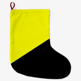 Calcetín Navideño Grande Bandera Anarcocapitalista