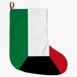 Calcetín Navideño Grande Bandera de Kuwait
