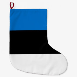 Calcetín Navideño Grande Bandera estonia