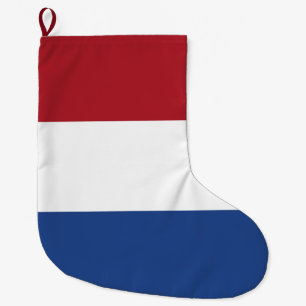 Calcetín Navideño Grande Bandera holandesa