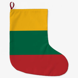 Calcetín Navideño Grande Bandera lituana