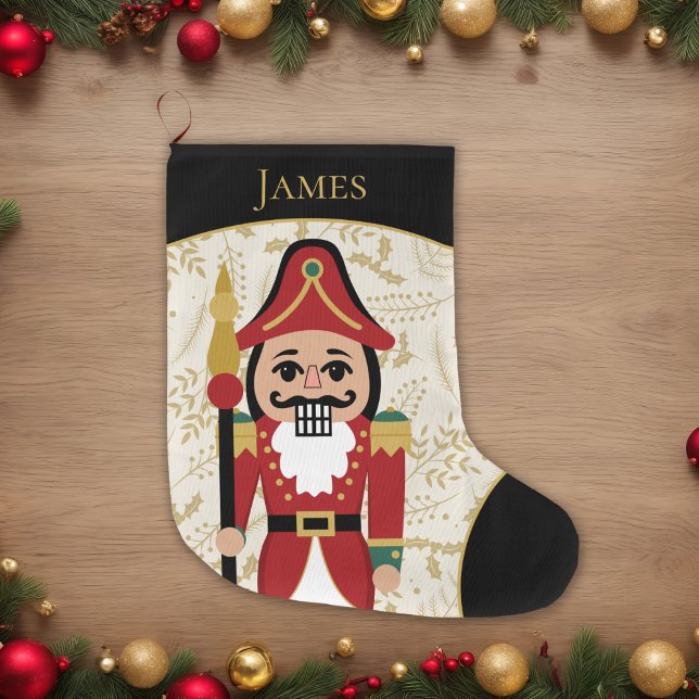 Calcetín Navideño Grande Blancos y pekineses singulares (Subido por el creador)