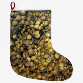Calcetín Navideño Grande ¡Botas Pukey! ¡Medias de Navidad en Lentejas!