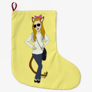 Calcetín Navideño Grande catadora