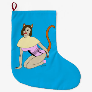 Calcetín Navideño Grande catadora