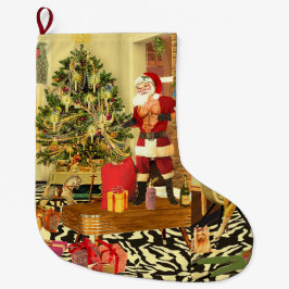 Calcetín Navideño Grande Christmas Chippendale