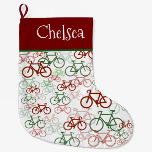 Calcetín Navideño Grande Ciclismo Navidades personalizados