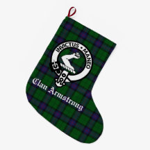 Clan Armstrong Escudo Badge Tartan