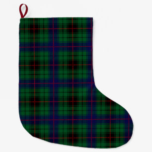 Calcetín Navideño Grande Clan Davidson Tartan Plaid