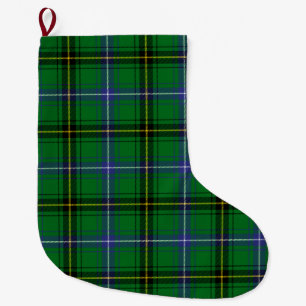 Calcetín Navideño Grande Clan escocés Henderson Tartan Plaid