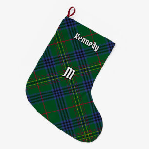 Calcetín Navideño Grande Clan Kennedy Tartan