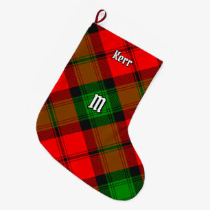 Calcetín Navideño Grande Clan Kerr Tartan