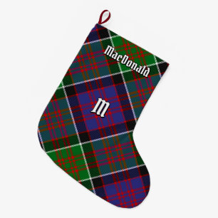 Calcetín Navideño Grande Clan MacDonald de Clanranald Tartán