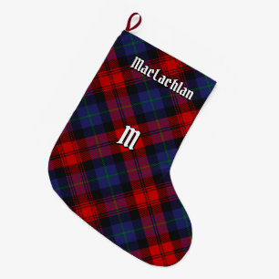Calcetín Navideño Grande Clan MacLachlan Tartan