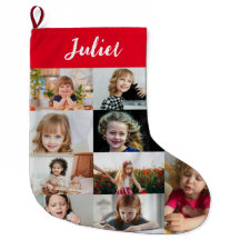 Collage personalizado con nombre y foto de niños