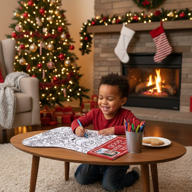 Calcetín Navideño Grande Color personalizado de sus propios Navidades (Subido por el creador)