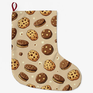 Calcetín Navideño Grande Cookie Holiday Stockings