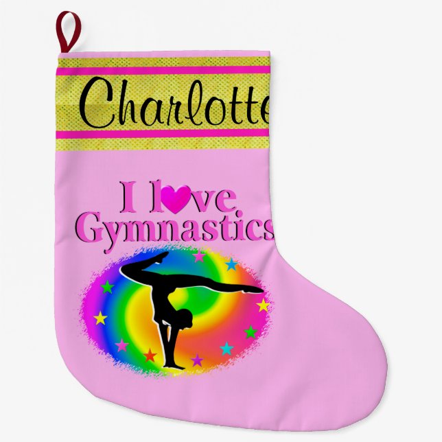 CALCETÍN NAVIDEÑO GRANDE CUIDADOS NAVIDADES GIMNASIOS PERSONALIZADOS DE ALM (Anverso)