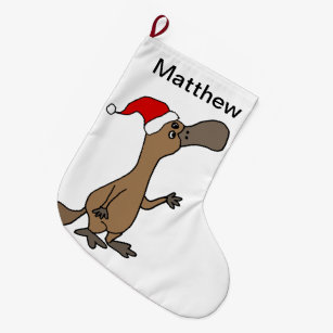 Decoracion Navidena Dibujo Animado Divertido Del Pato Zazzle Es