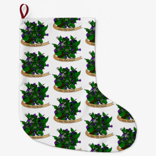 Calcetín Navideño Grande Diseño de dados de Ranger