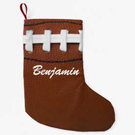 Calcetín Navideño Grande Diseño de fútbol Navidades grandes