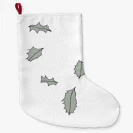 Calcetín Navideño Grande Drifting Holly deja existencias