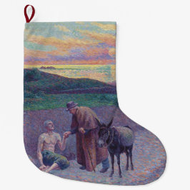 Calcetín Navideño Grande El buen samaritano