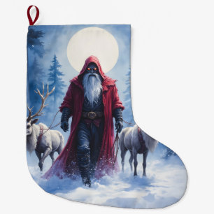 Calcetín Navideño Grande El Rey del Invierno Llega.