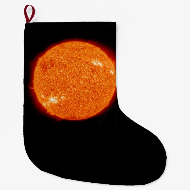 Calcetín Navideño Grande El Sol (Anverso)