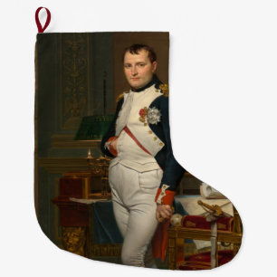 Calcetín Navideño Grande Emperador Napoleón Bonaparte en las Tullerías