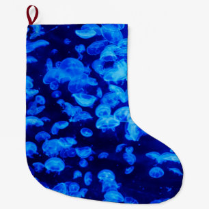 Calcetín Navideño Grande Enjambre de medusas