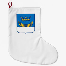 Calcetín Navideño Grande Escudo de Helsinki (Finlandia)