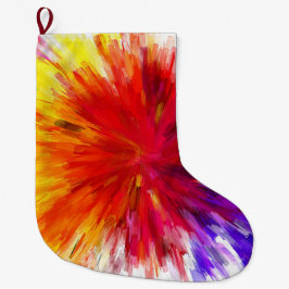 Calcetín Navideño Grande Explosión de color