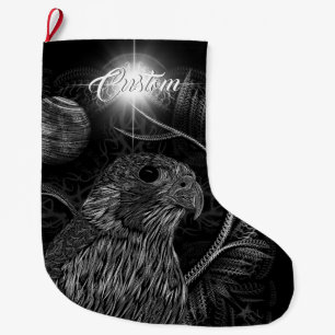 Calcetín Navideño Grande Falcon Full Moon