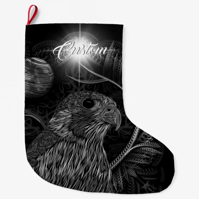 Calcetín Navideño Grande Falcon Full Moon (Anverso)