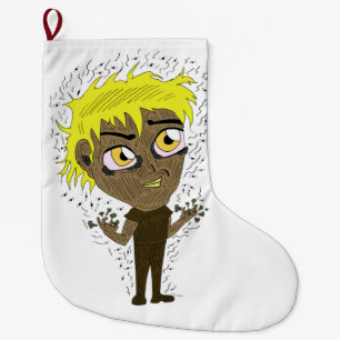 Calcetín Navideño Grande Farty Fingers Chibi