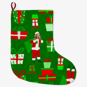 Calcetín Navideño Grande fea Navidad Marjorie Taylor Greene san