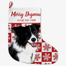 Feliz Navidad Dogmas Frontera Collie Perro festivo