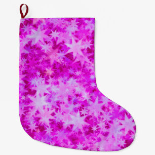 Calcetín Navideño Grande Flor Celestial de Navidad