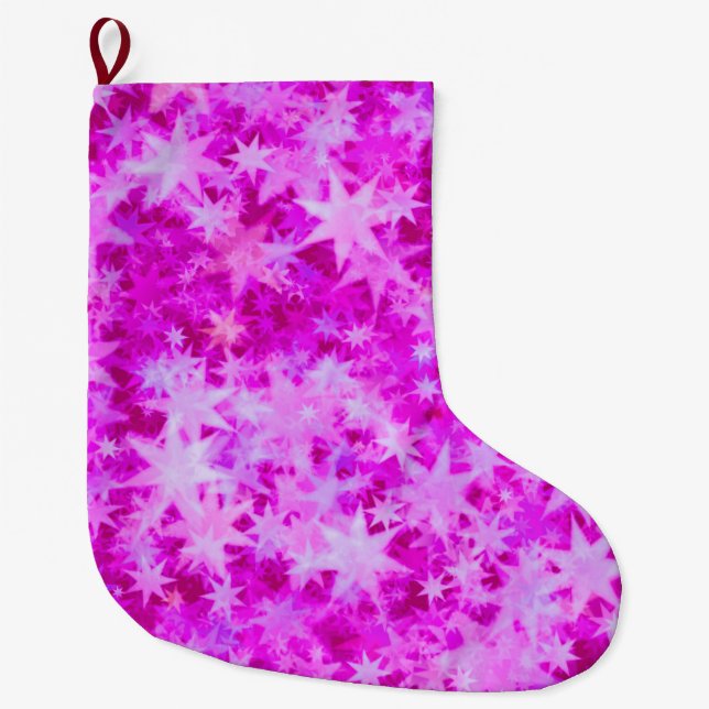 Calcetín Navideño Grande Flor Celestial de Navidad (Anverso)