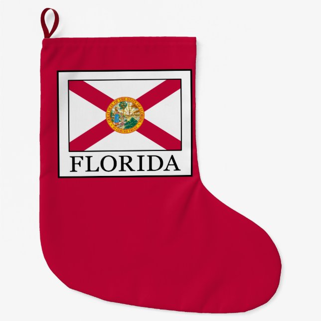 Calcetín Navideño Grande Florida (Anverso)