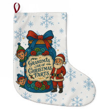 Funny Grandma’s Jar of Christmas Farts