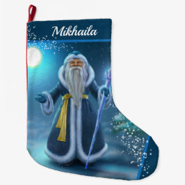 Calcetín Navideño Grande Grandes y hermosos Navidades de Santa