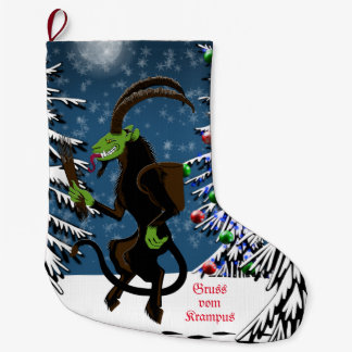 Calcetín Navideño Grande Gruss vom Krampus